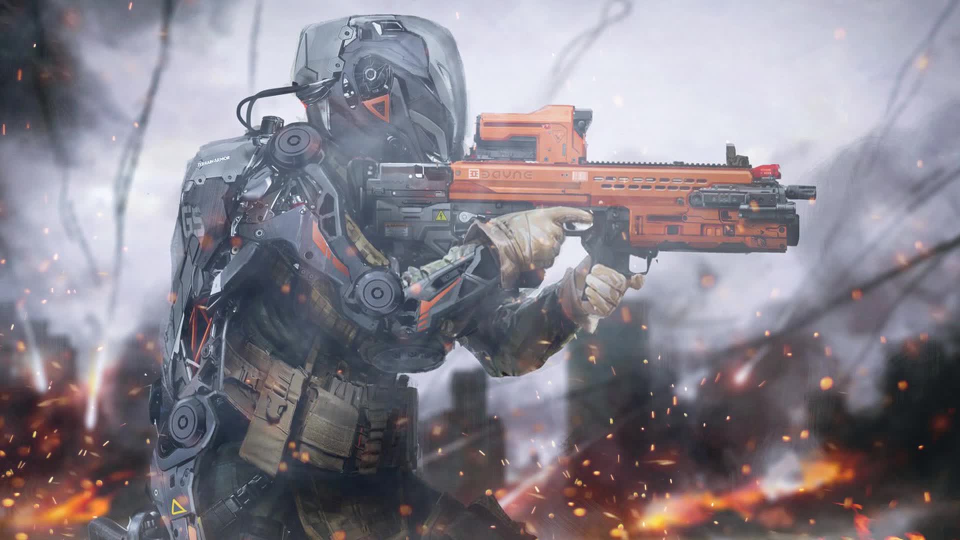 PC Future Soldier Live Wallpaper Free