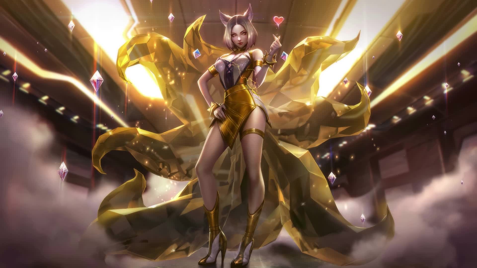 PC Prestige Ahri KDA Live Wallpaper Free live wallpaper