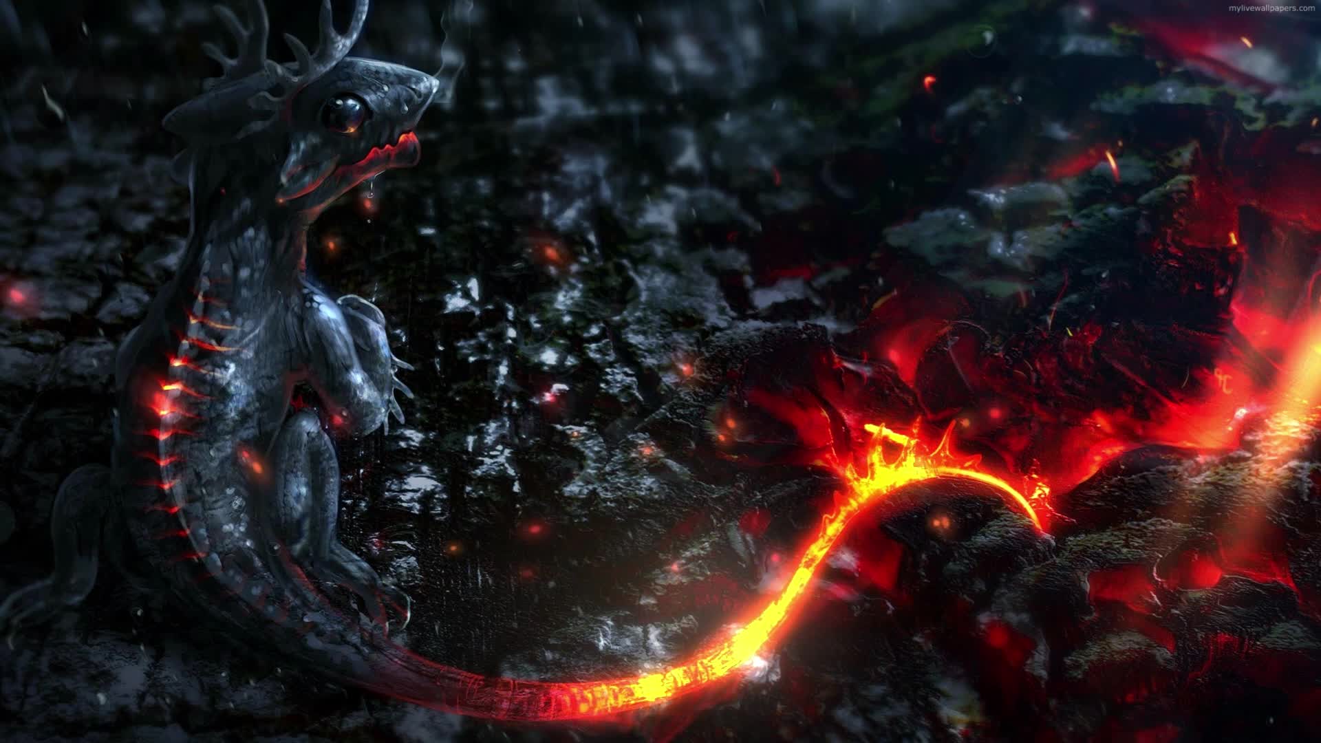 PC Dragon Tail Live Wallpaper Free