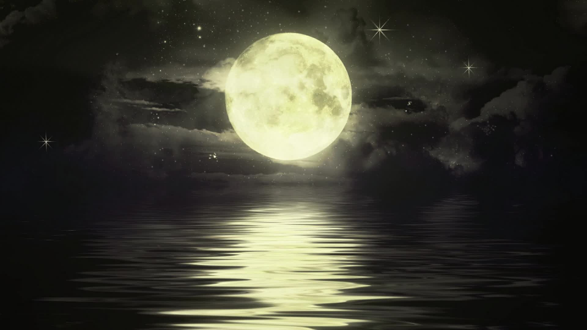 PC Moon Reflection Live Wallpaper Free