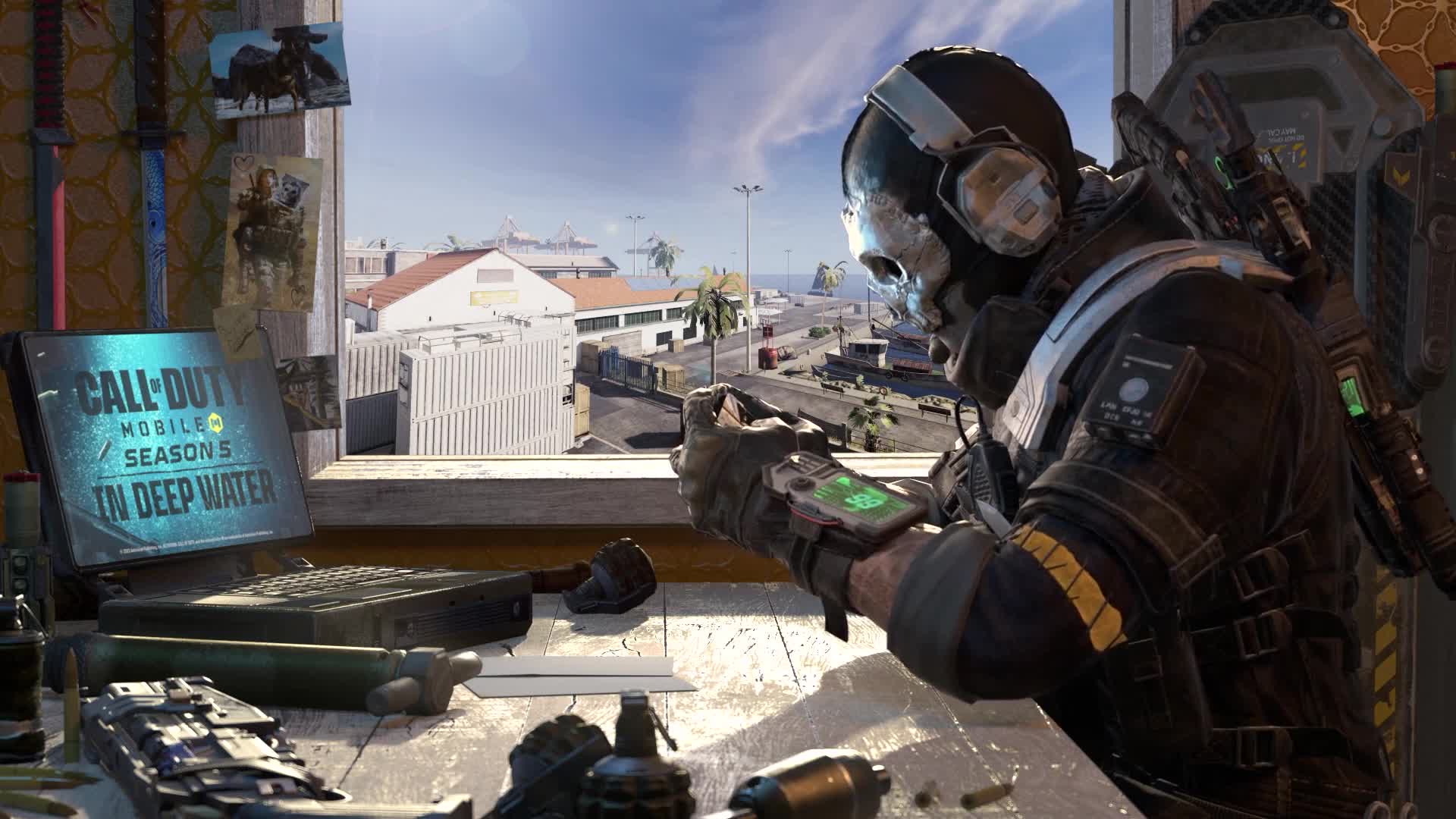 PC Call of Duty Mobile In Deep Water Live Wallpaper Free