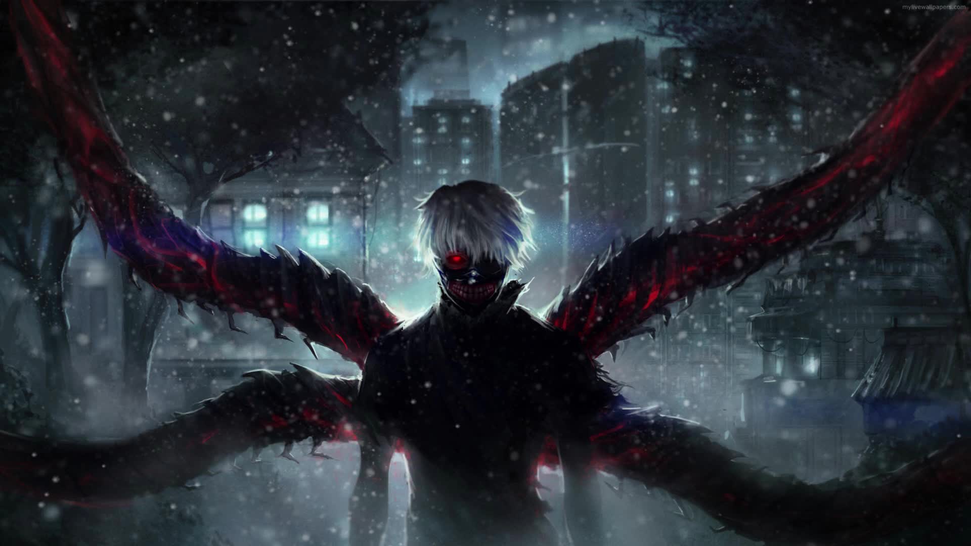 PC Tokyo Ghoul Snow Live Wallpaper Free