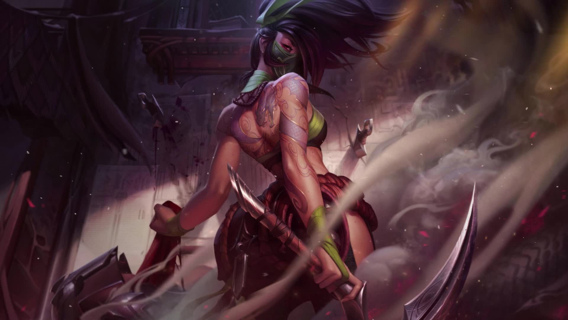 PC Akali LOL Live Wallpaper Free