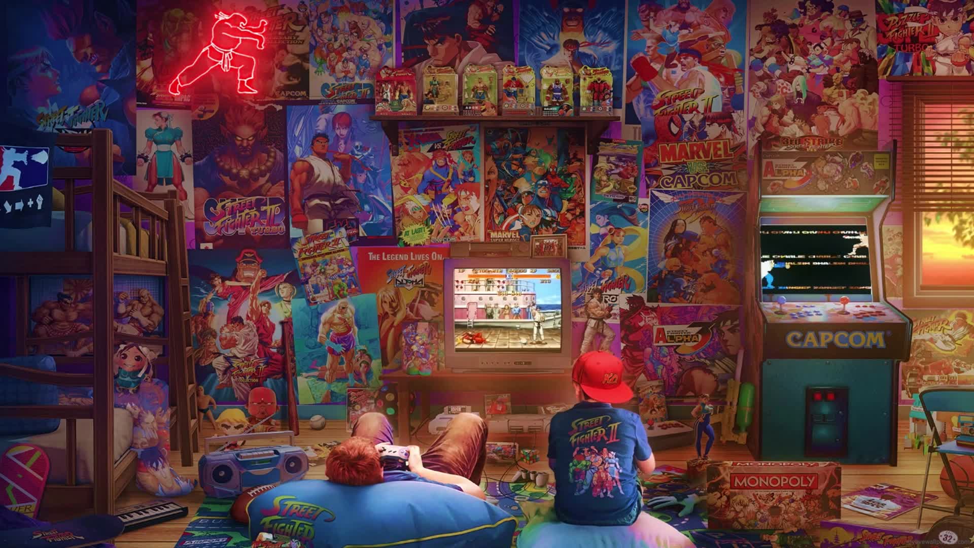 PC Street Fighter Fan Live Wallpaper Free