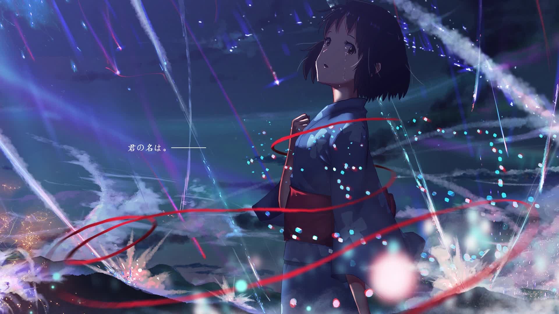 PC Kimi No Na Wa Anime Girl Live Wallpaper Free
