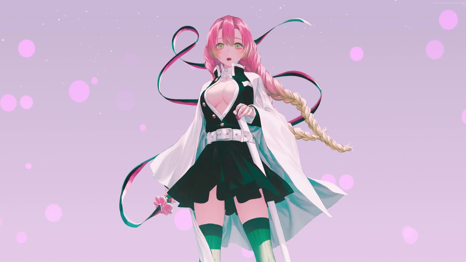 PC Mitsuri Kanroji Live Wallpaper Free