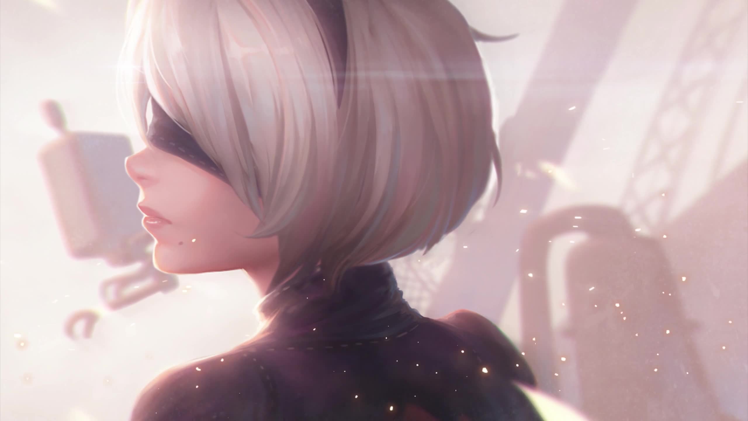 PC Breeze Embers NieR Automata Live Wallpaper Free