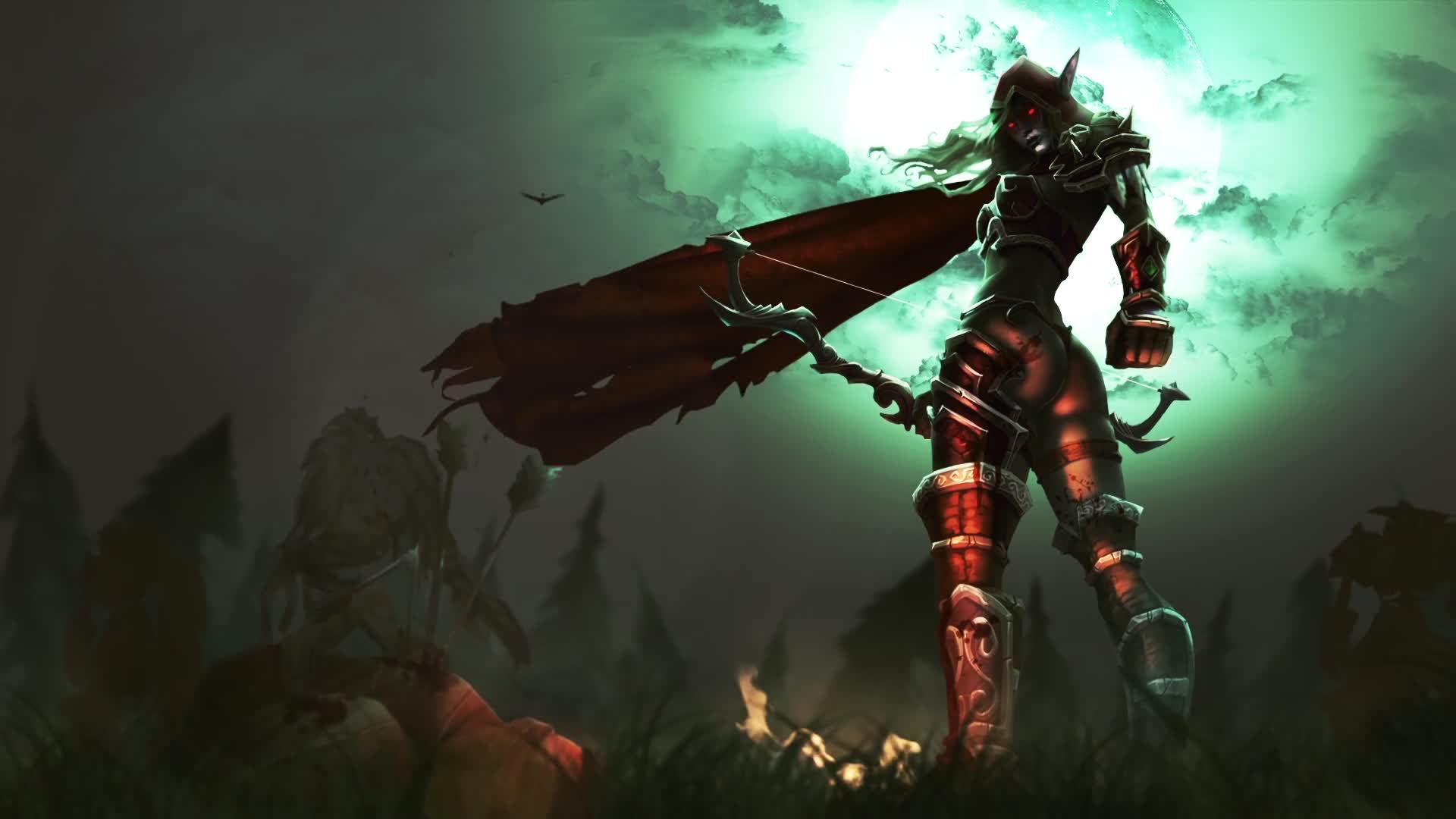 PC Sylvanas Windrunner Pillage Live Wallpaper Free live wallpaper