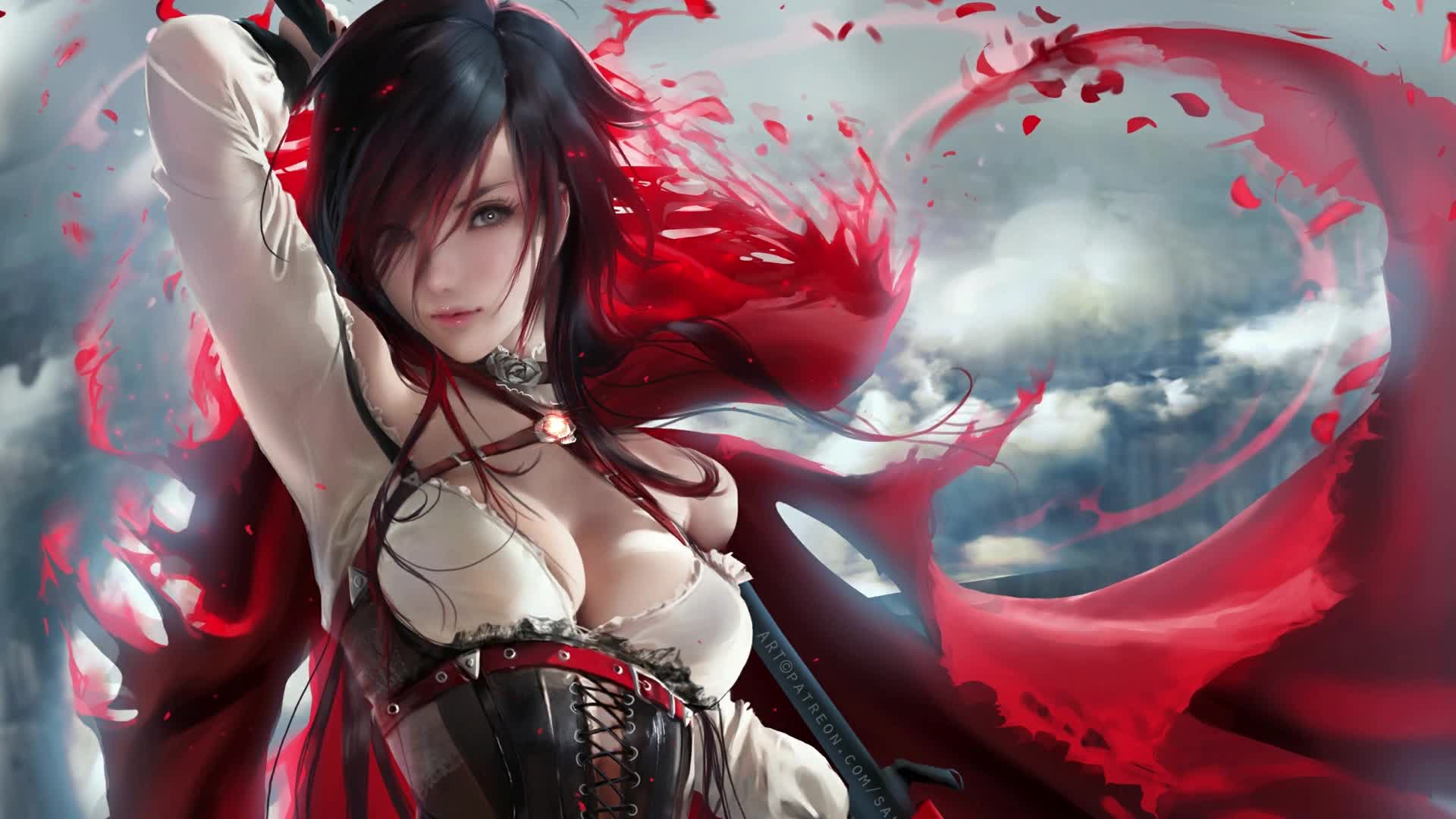 PC Ruby Rose Live Wallpaper Free