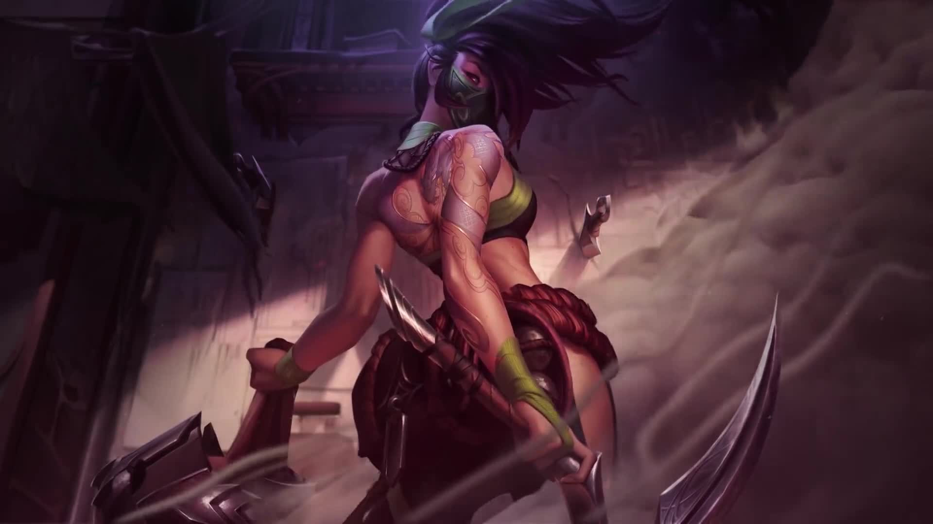 PC Akali V2 LOL Live Wallpaper Free