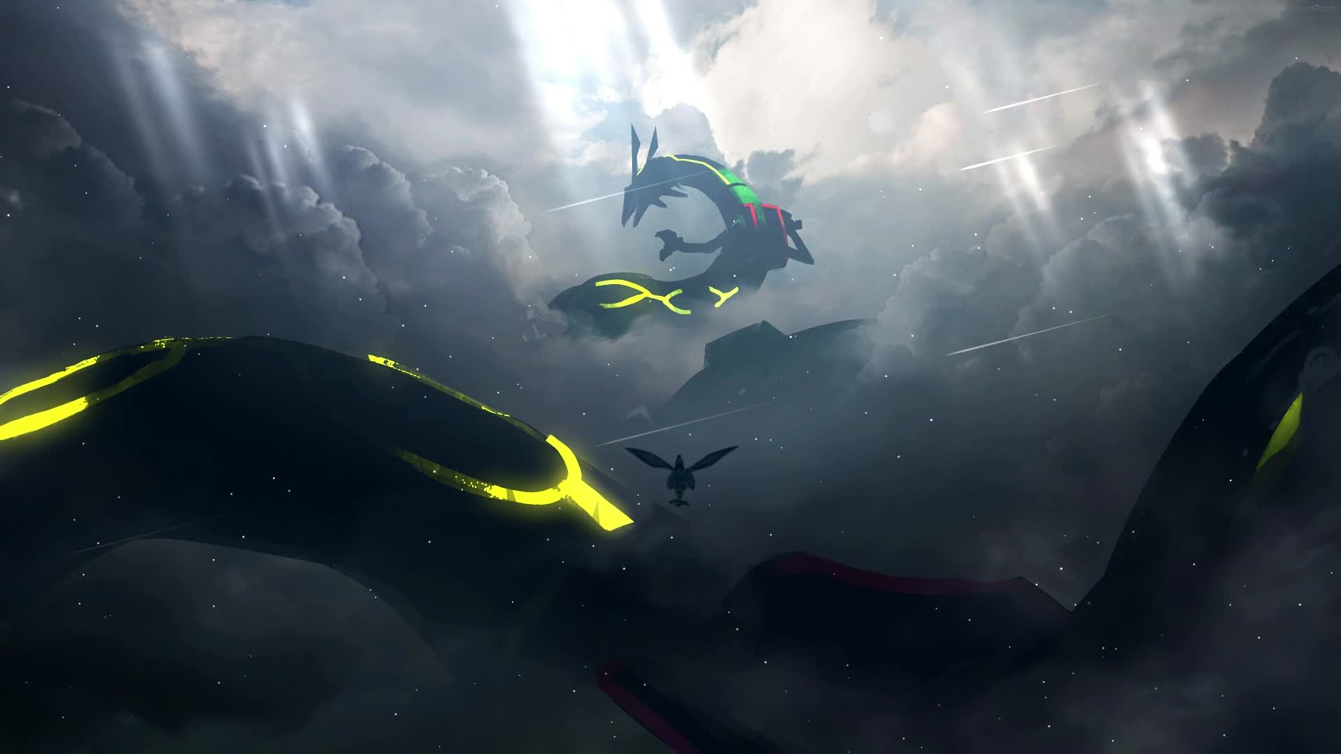 PC Rayquaza Pokemon Live Wallpaper Free