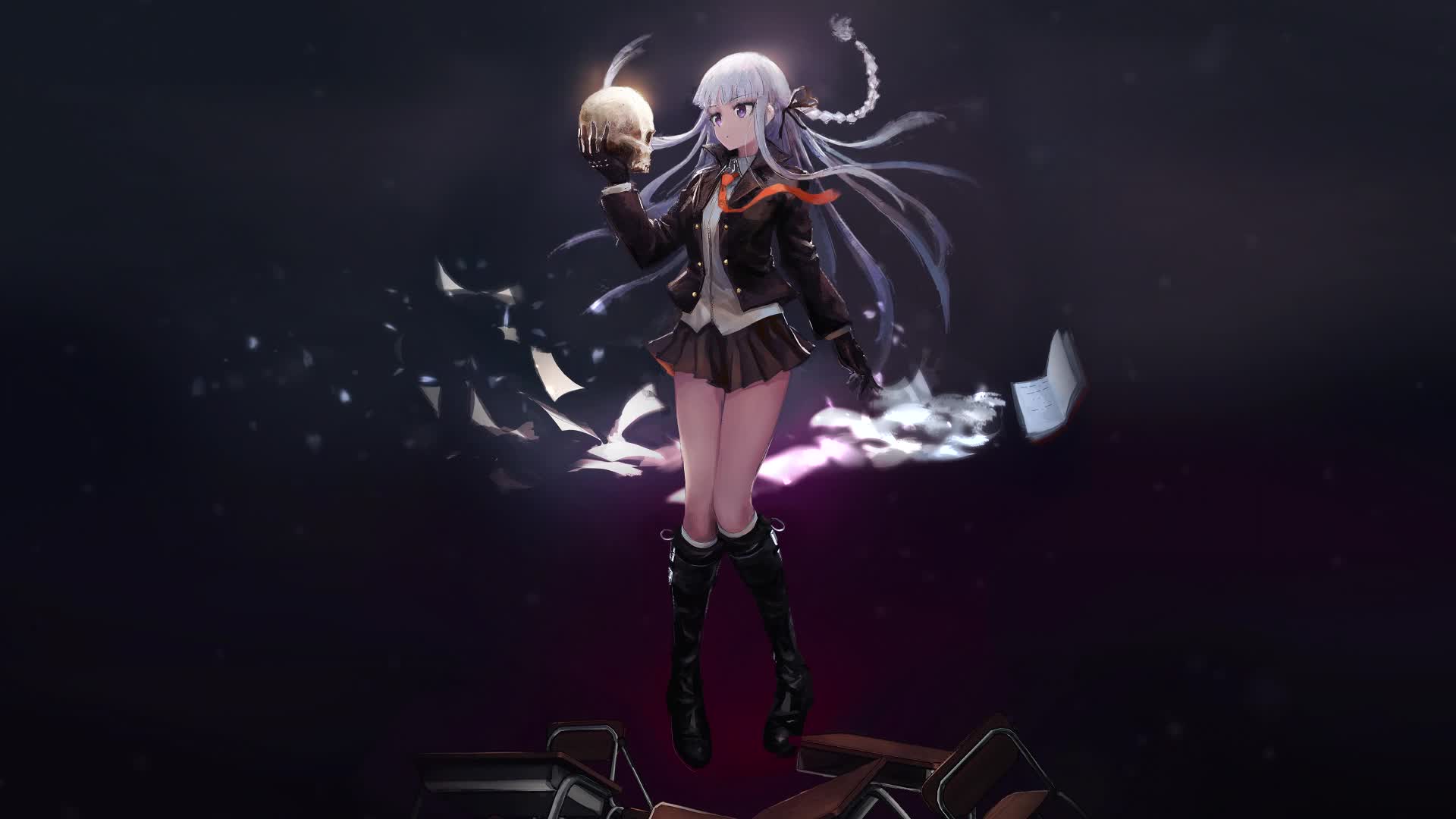 PC Kyoko Kirigiri Danganronpa Live Wallpaper Free