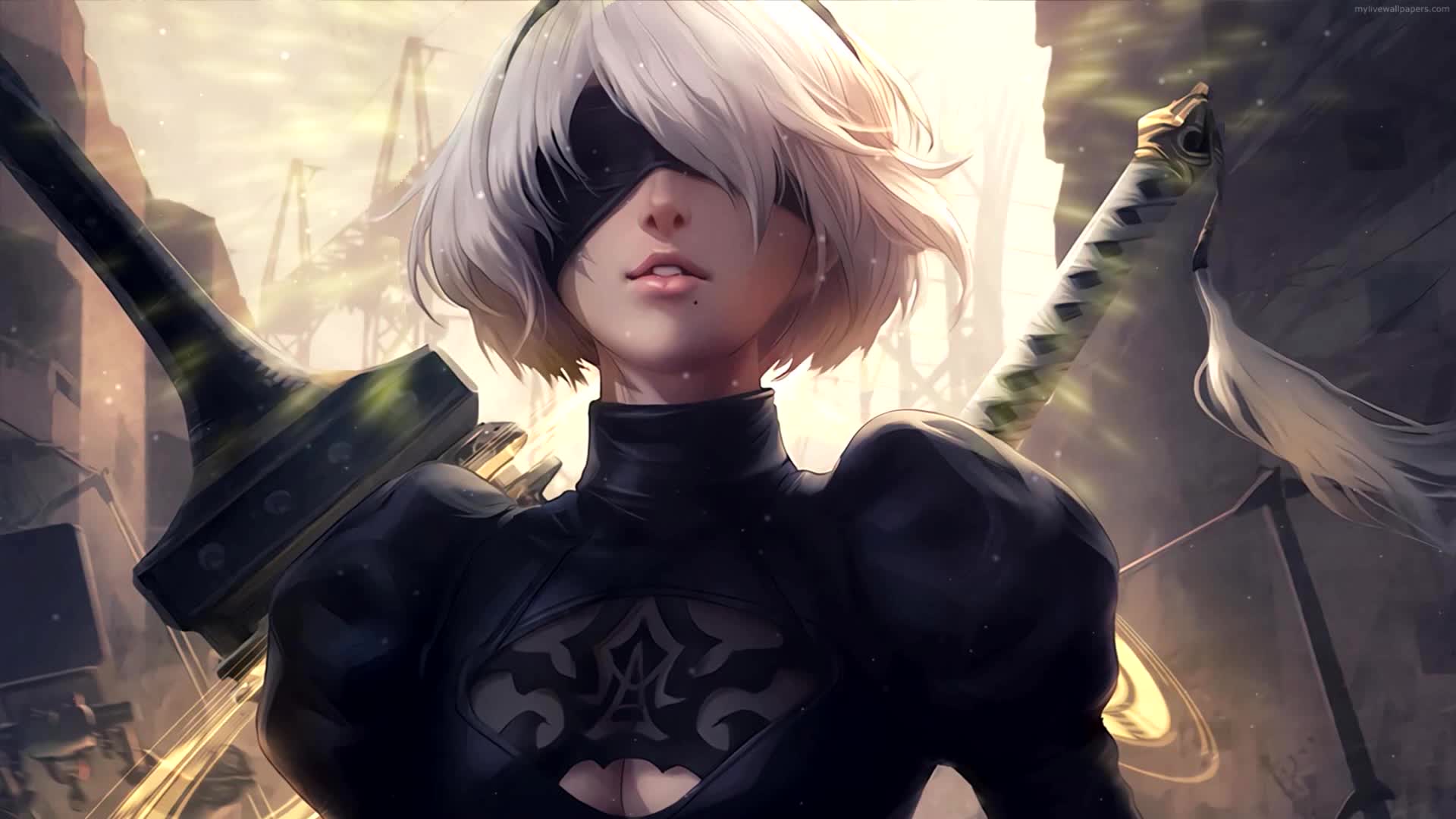 PC Nier Automata Breeze Live Wallpaper Free