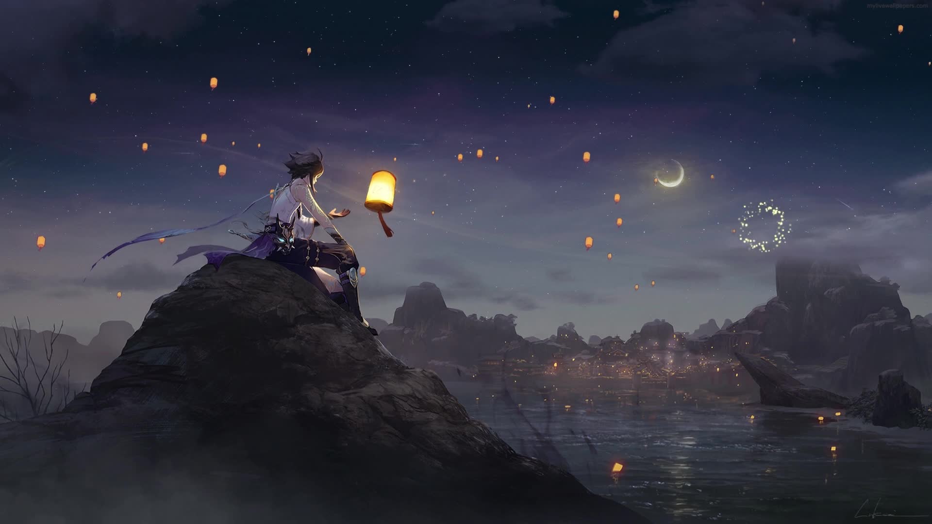 PC Lantern Festival Genshin Impact Live Wallpaper Free