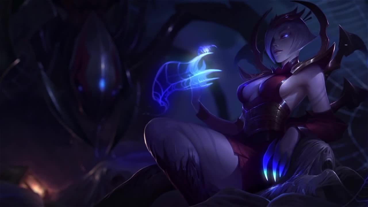 PC Blood Moon Elise LOL Live Wallpaper Free