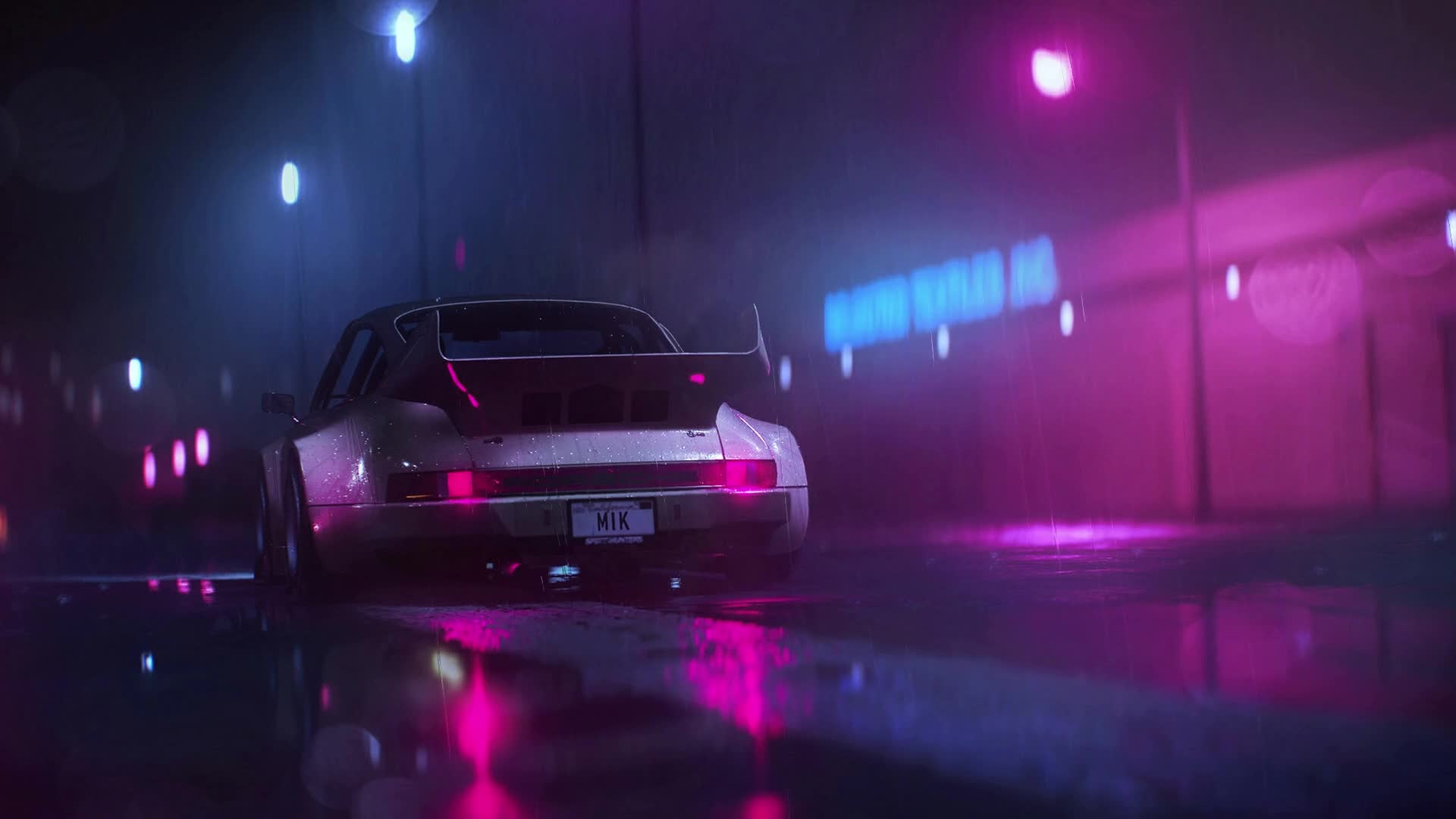 PC Retro Porsche Live Wallpaper Free