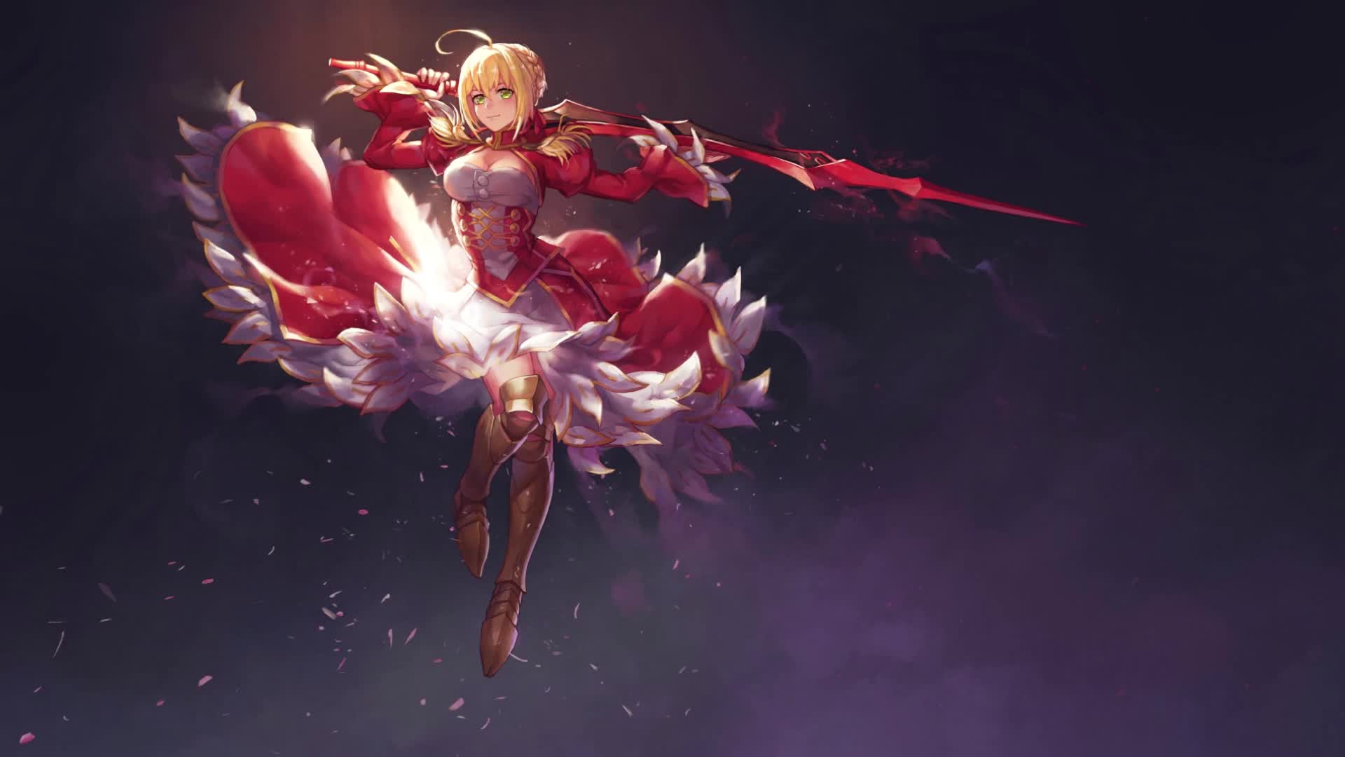 PC Nero Claudius Fate Grand Order Live Wallpaper Free
