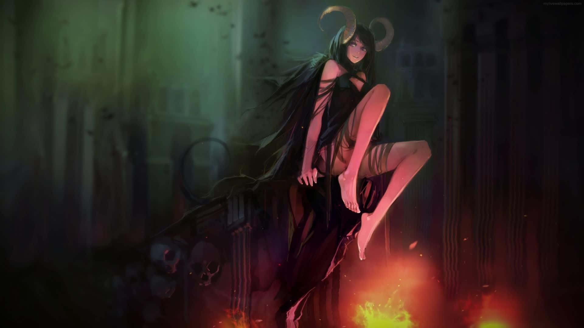 PC Succubus Live Wallpaper Free