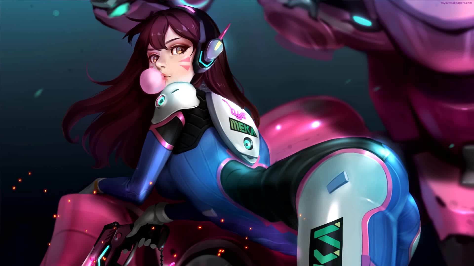 PC DVA Bubble Gum Live Wallpaper Free