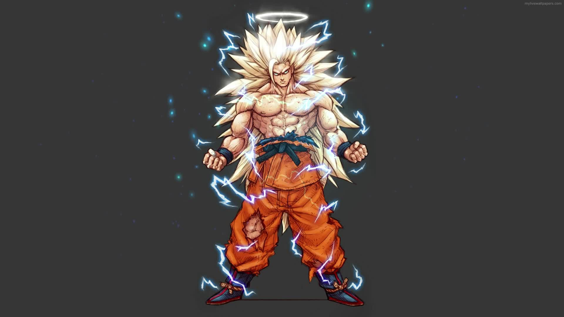PC Goku Super Saiyan 3 DBZ 1 Live Wallpaper Free