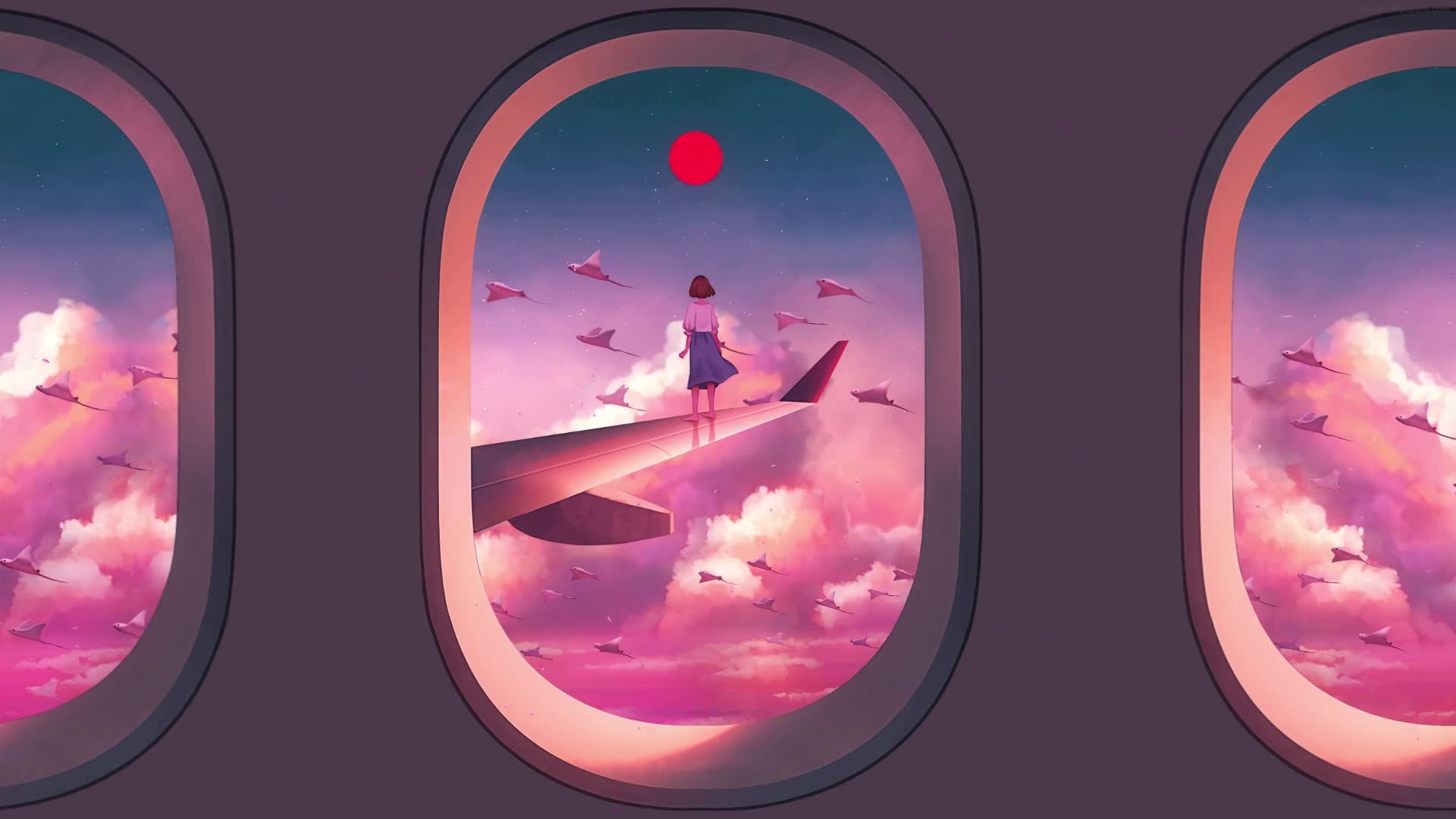 PC Flying With Stingrays Live Wallpaper Free