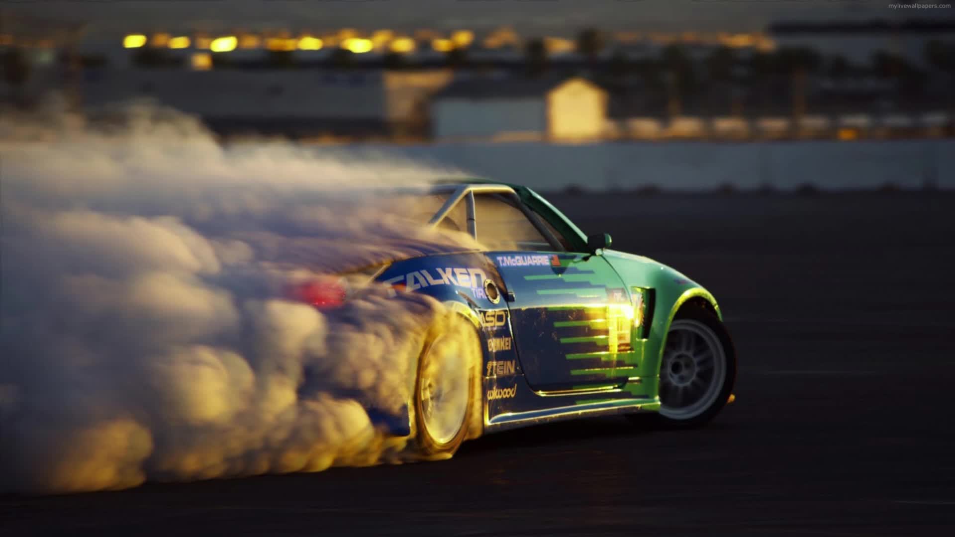 PC Car Drift Live Wallpaper Free