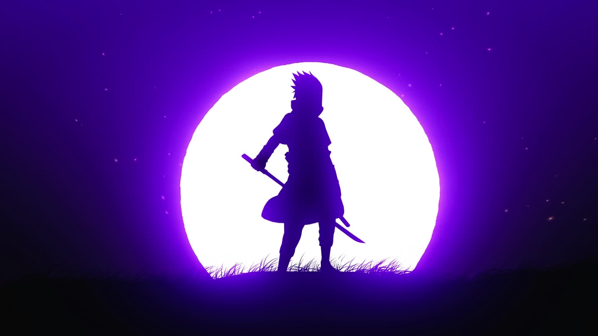 PC Sasuke Glow Live Wallpaper Free