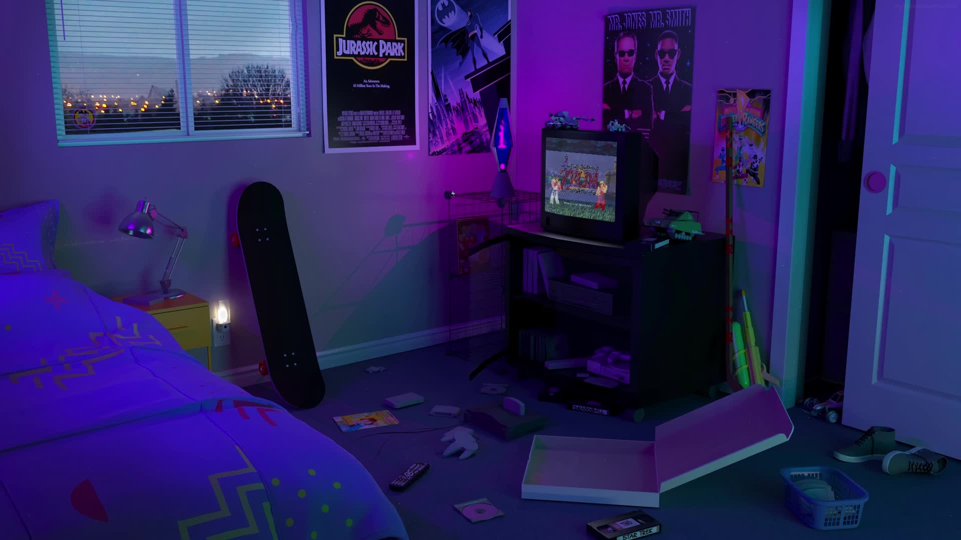 PC 90s Kids Room Live Wallpaper Free