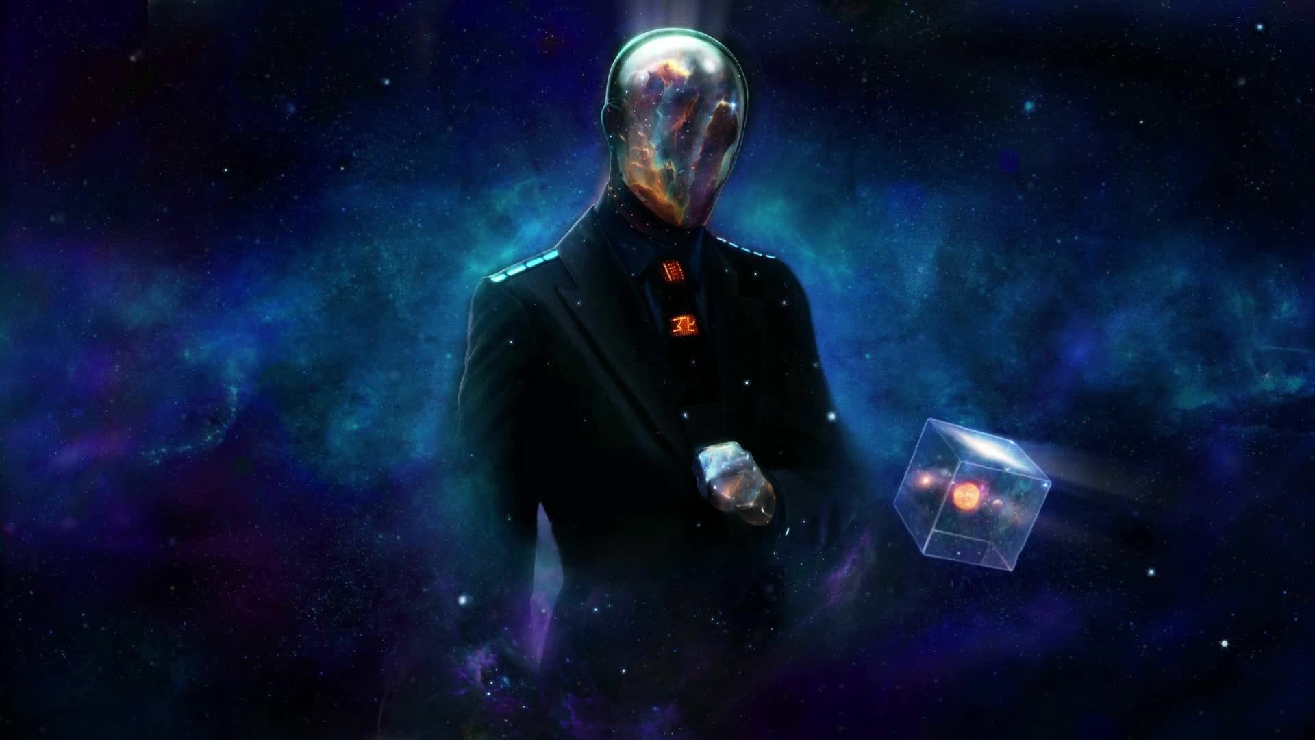 PC Galaxy Man Live Wallpaper Free