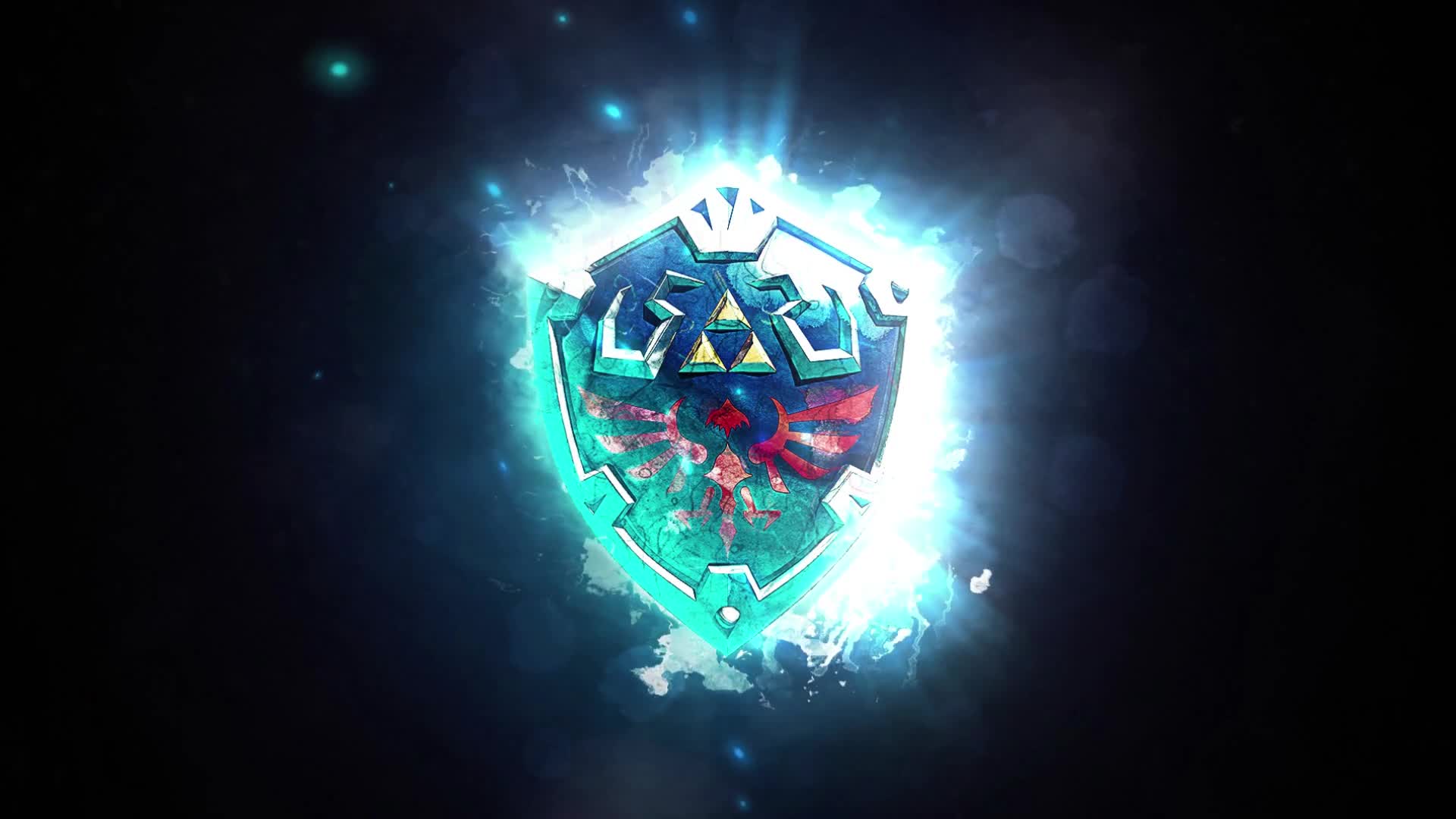 PC Hylian Shield Zelda Live Wallpaper Free
