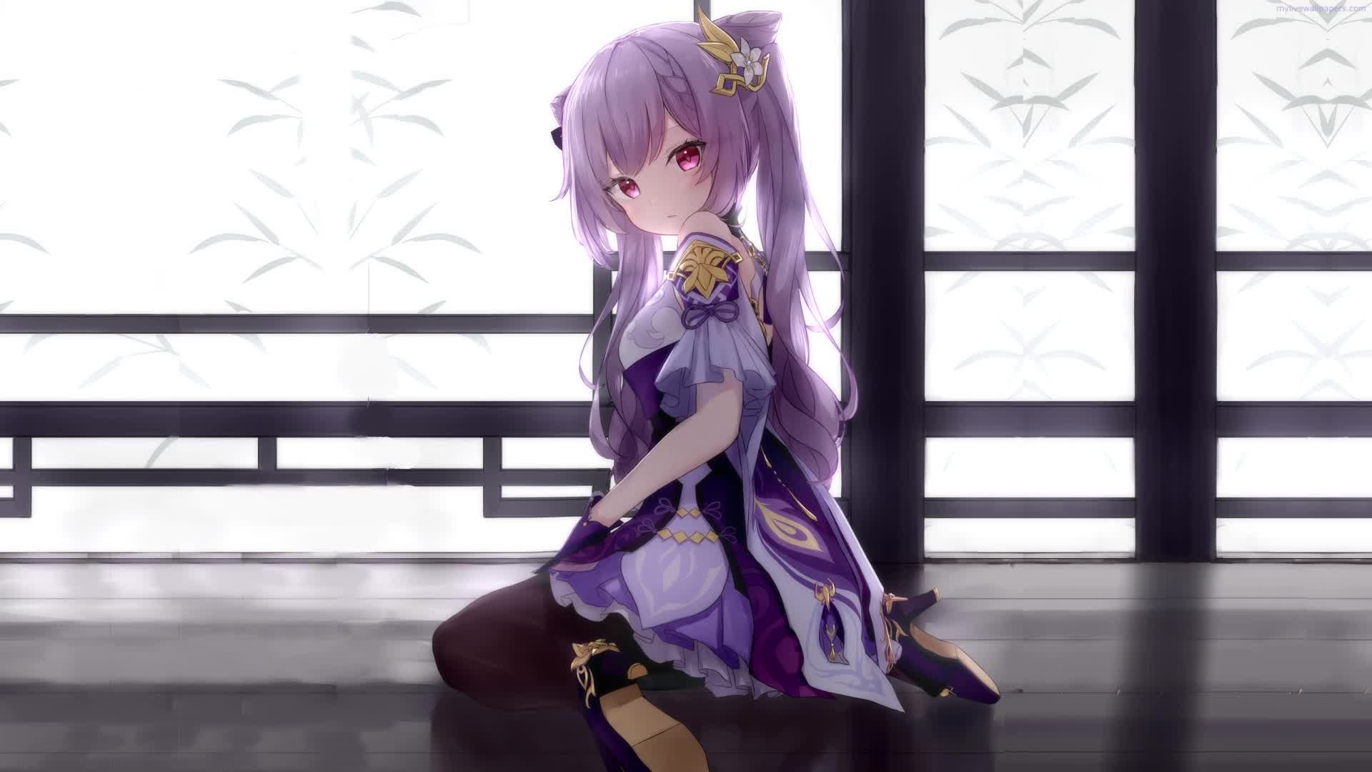 PC Keqing Genshin Impact Live Wallpaper Free