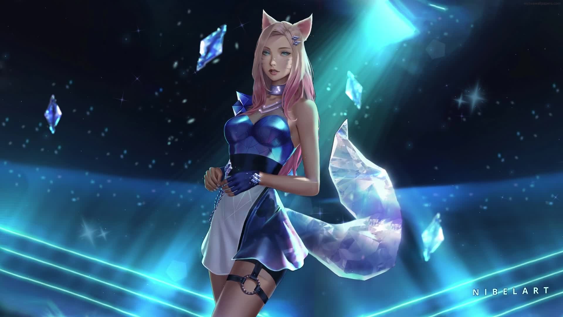 PC All Out Ahri LoL Live Wallpaper Free