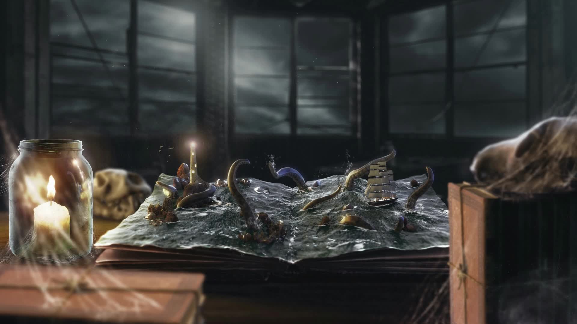 PC  Fantasy Story Book Live Wallpaper Free