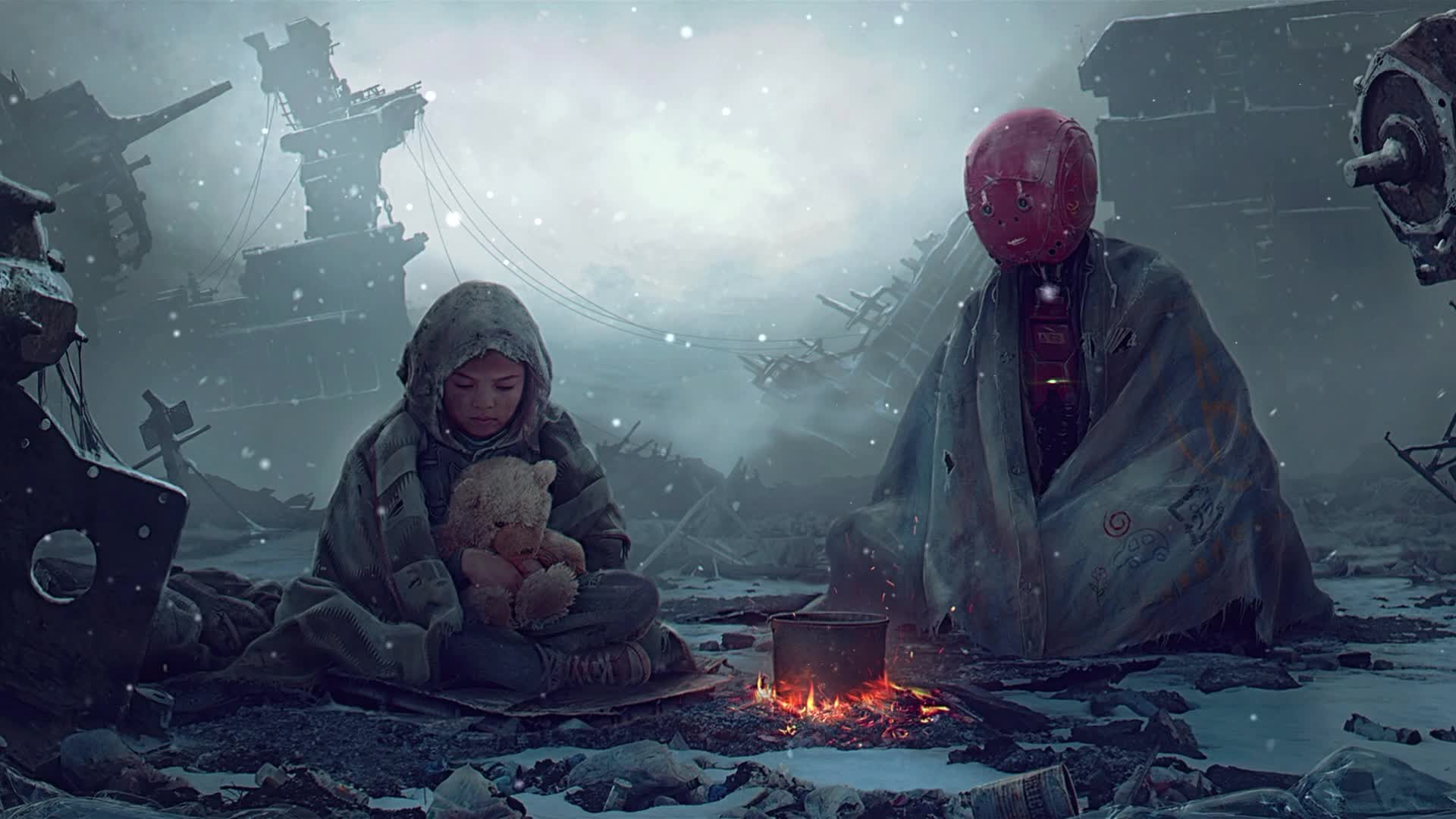 PC Robot Friend Live Wallpaper Free