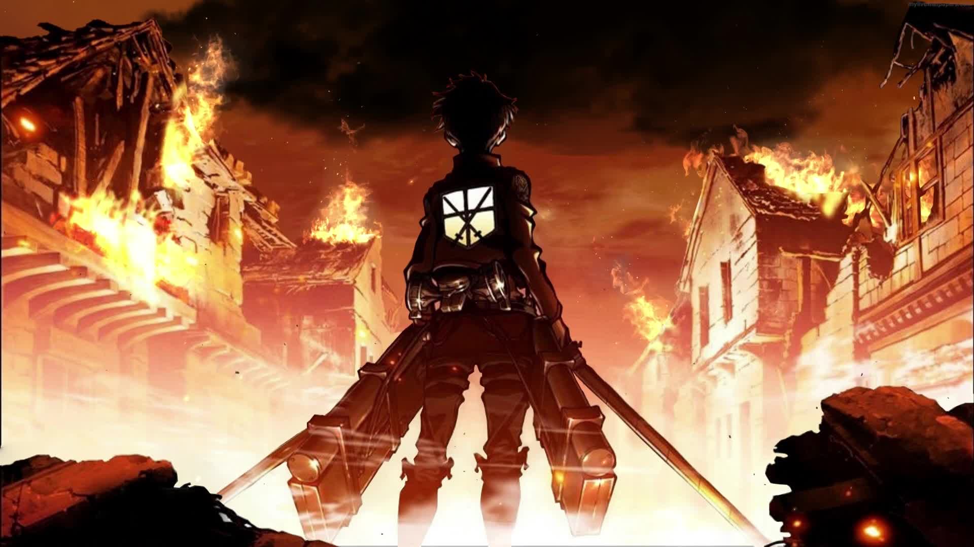 PC Town Fire Attack on Titan Live Wallpaper Free