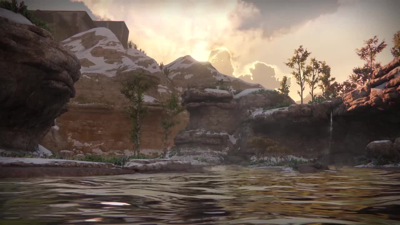 PC Cold River Live Wallpaper Free