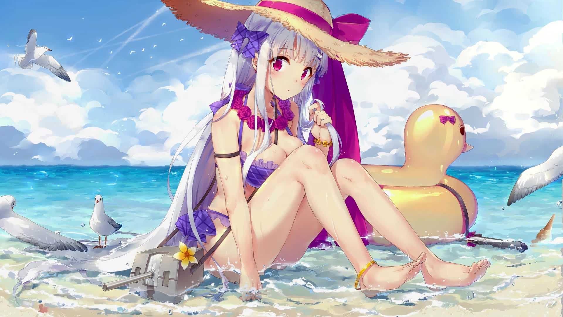 PC At The Beach Live Wallpaper Free