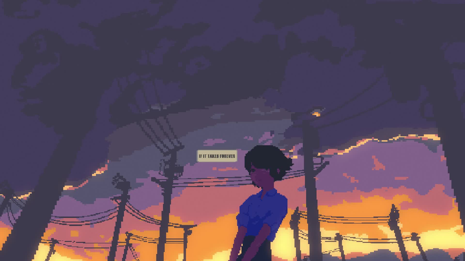 PC Pixel Girlfriend Live Wallpaper Free