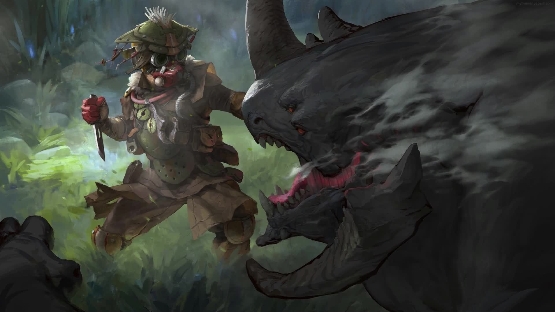 PC Bloodhound vs Creature Live Wallpaper Free