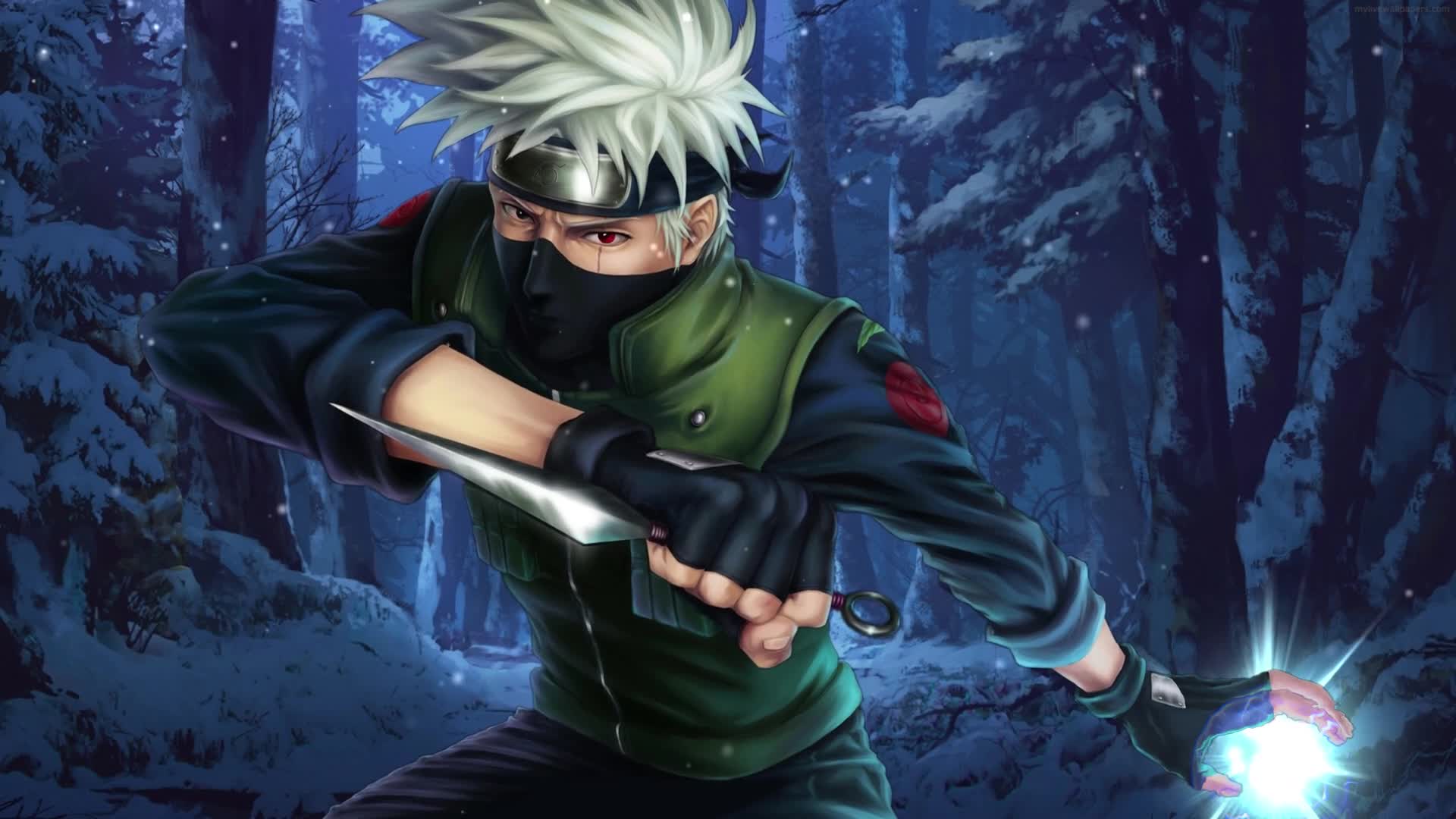 PC Kakashi Hatake Electricity Live Wallpaper Free