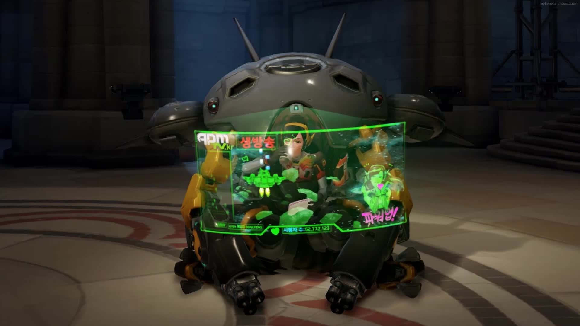 PC DVa Gamer OW Live Wallpaper Free