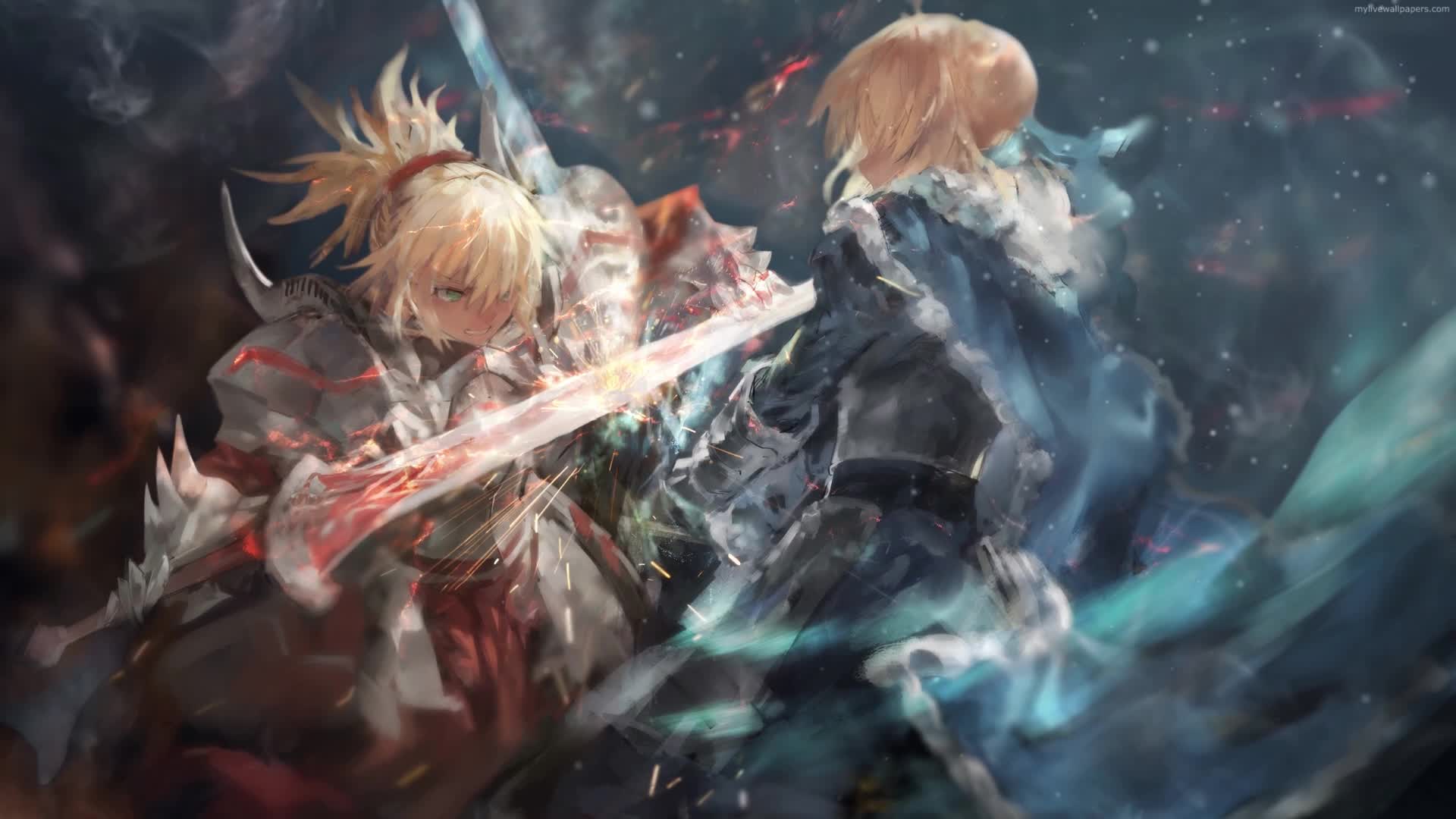 PC Swords Clash FGO Live Wallpaper Free