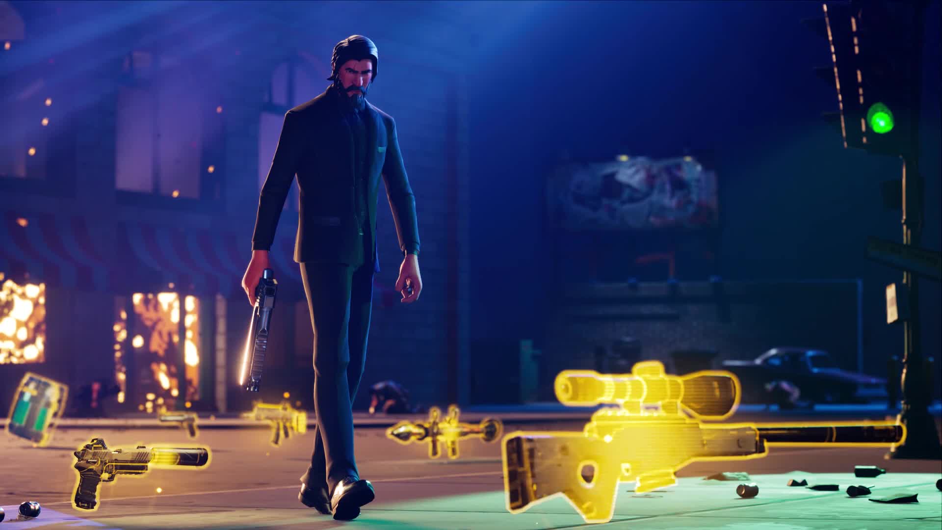 PC John Wick Fortnite Live Wallpaper Free
