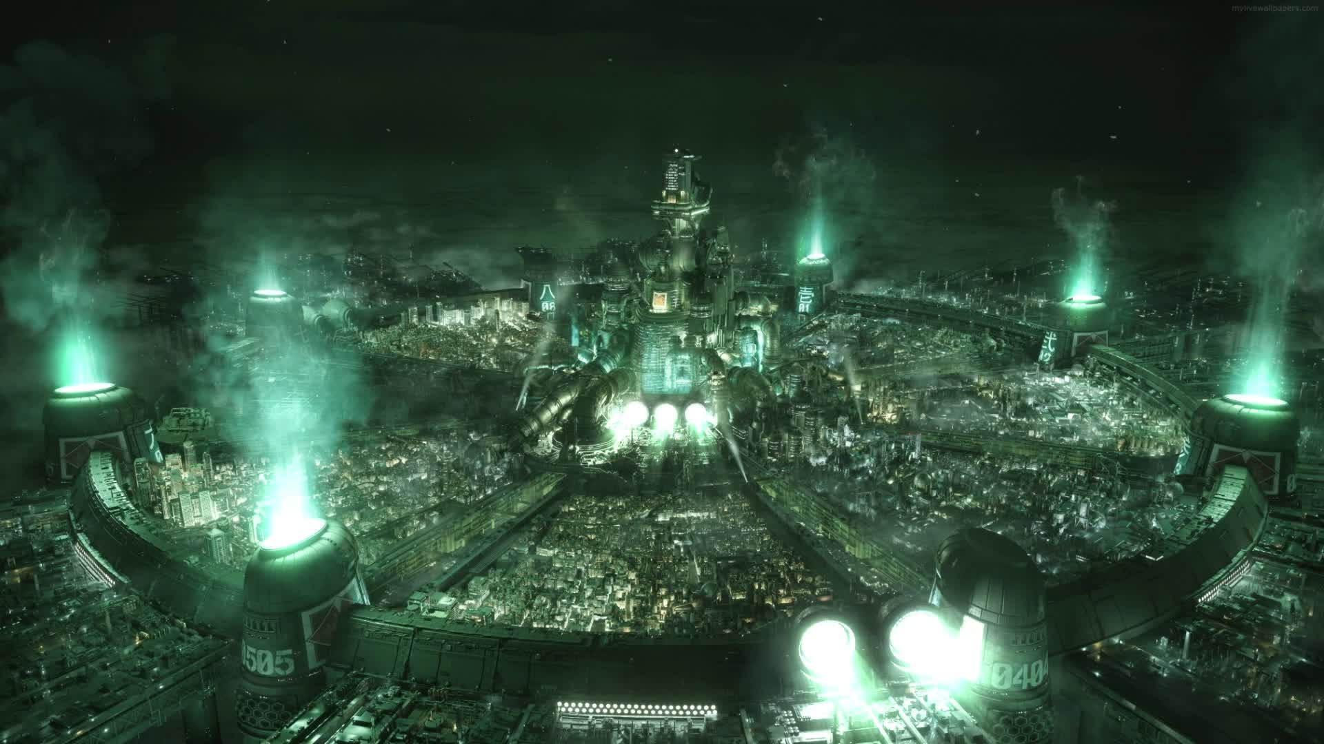 PC Midgar Sector 1 Final Fantasy 7 Remake Live Wallpaper Free