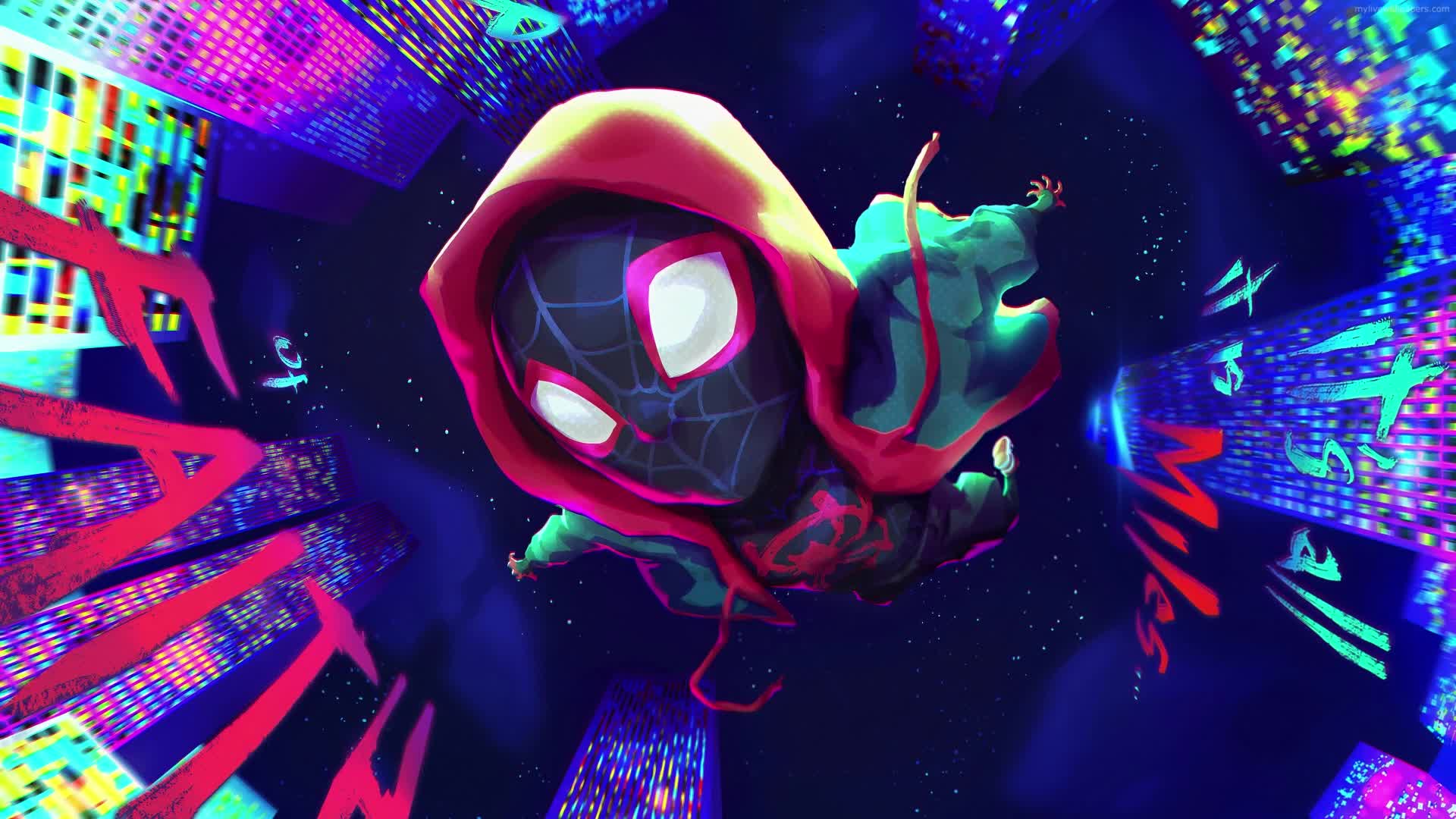 PC Cute Spider Man Miles Morales Live Wallpaper Free