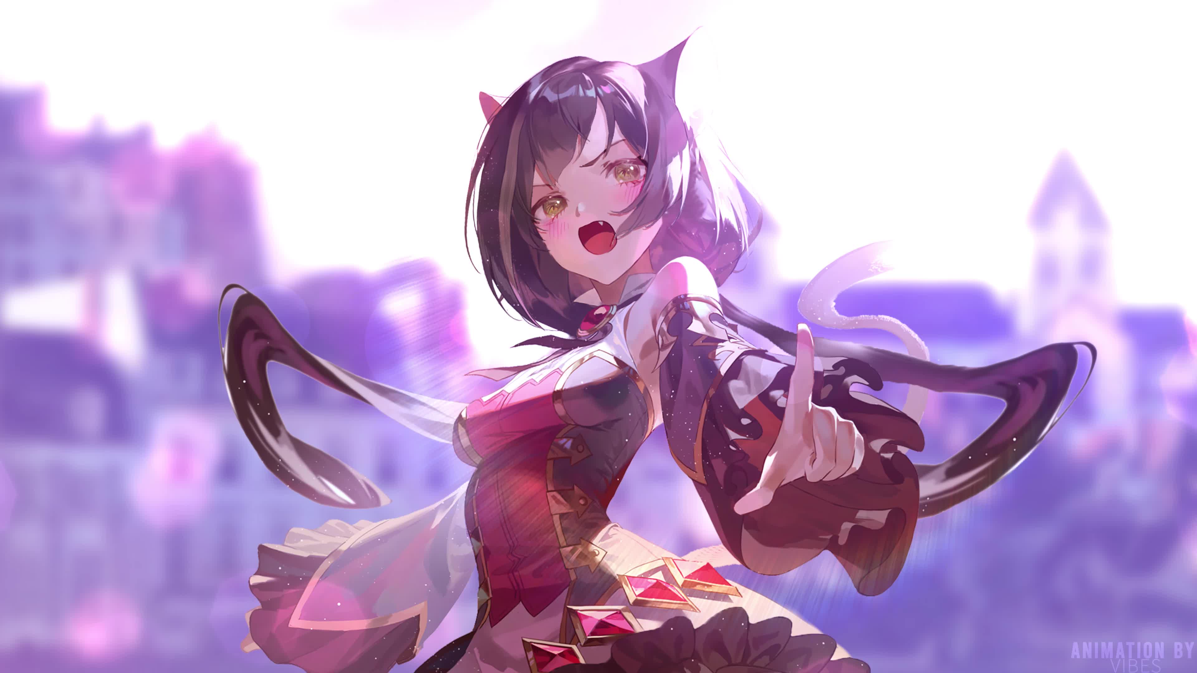 PC Kiruya Momochi Princess Connect ReDive 4K Live Wallpaper Free