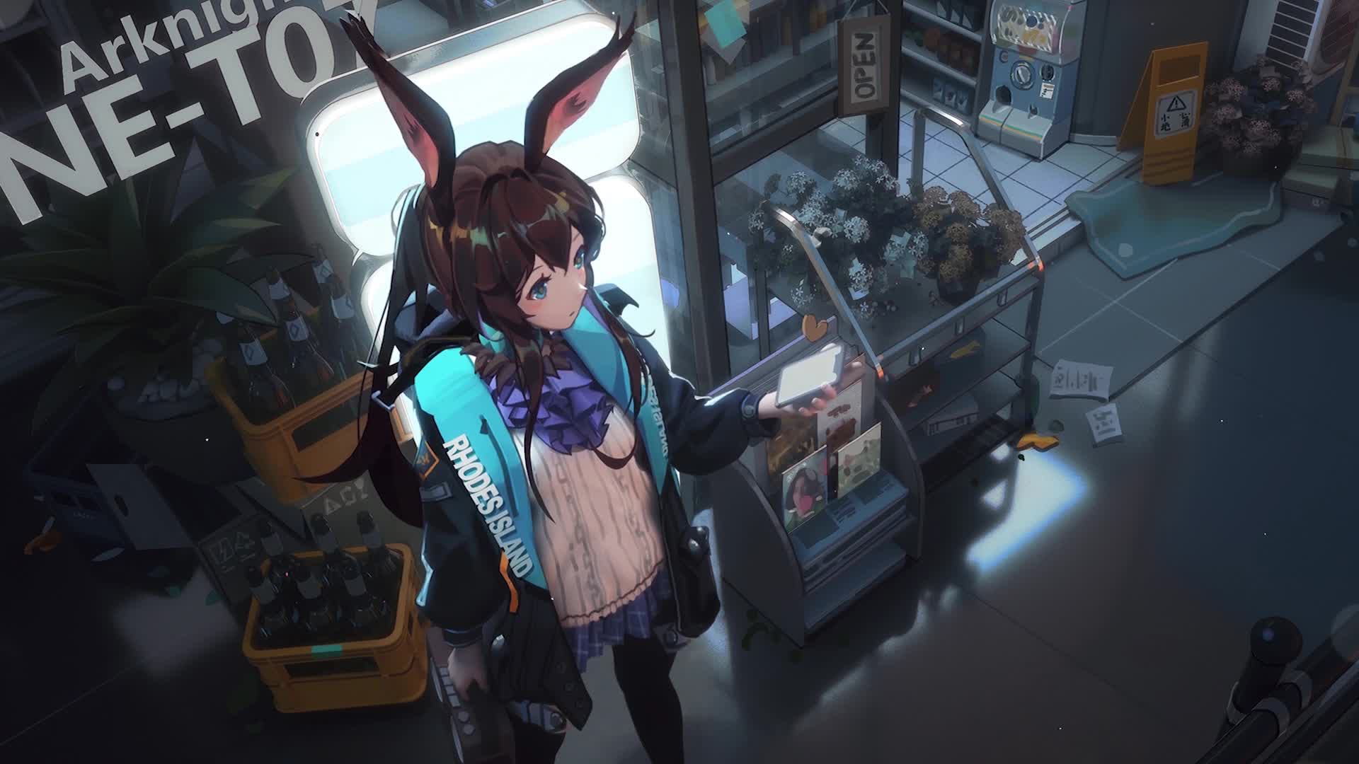 PC  Amiya Arknights Live Wallpaper Free