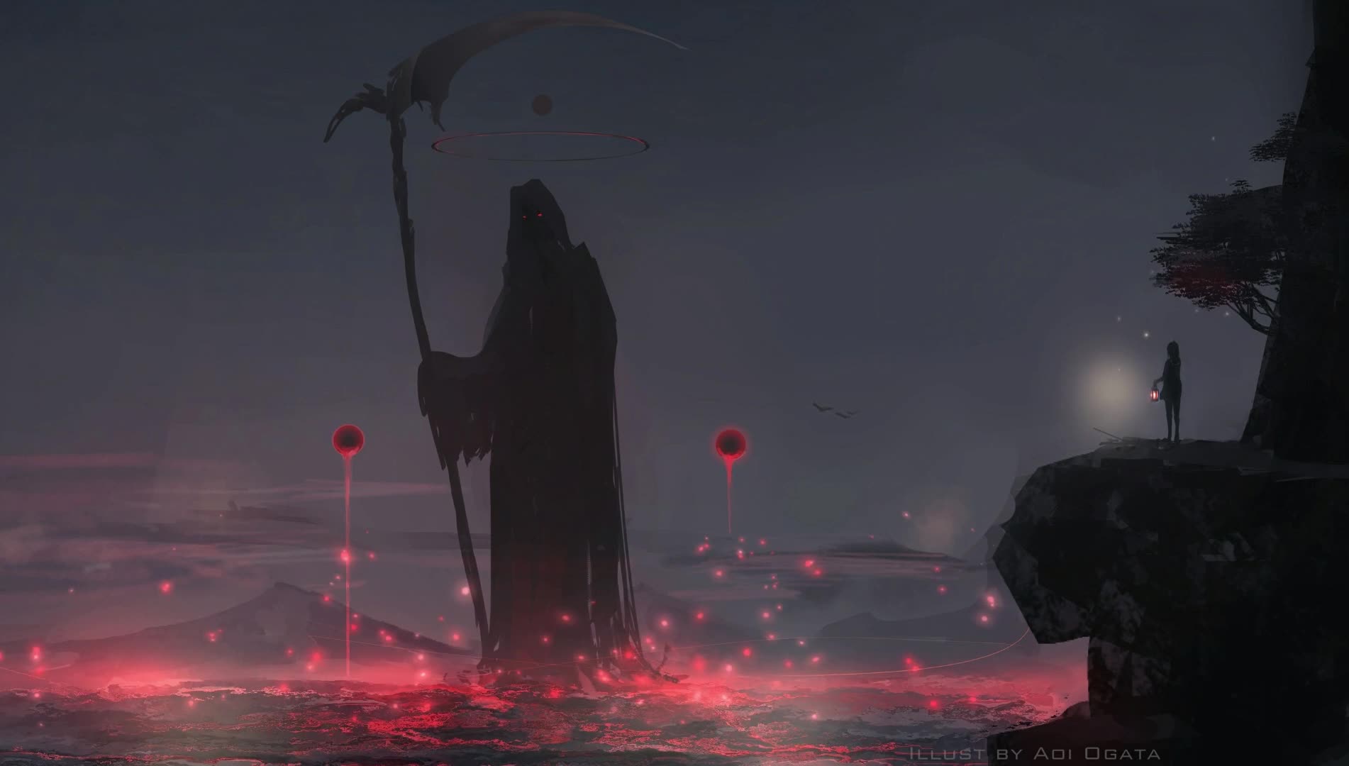 PC Grim Reaper Live Wallpaper Free live wallpaper