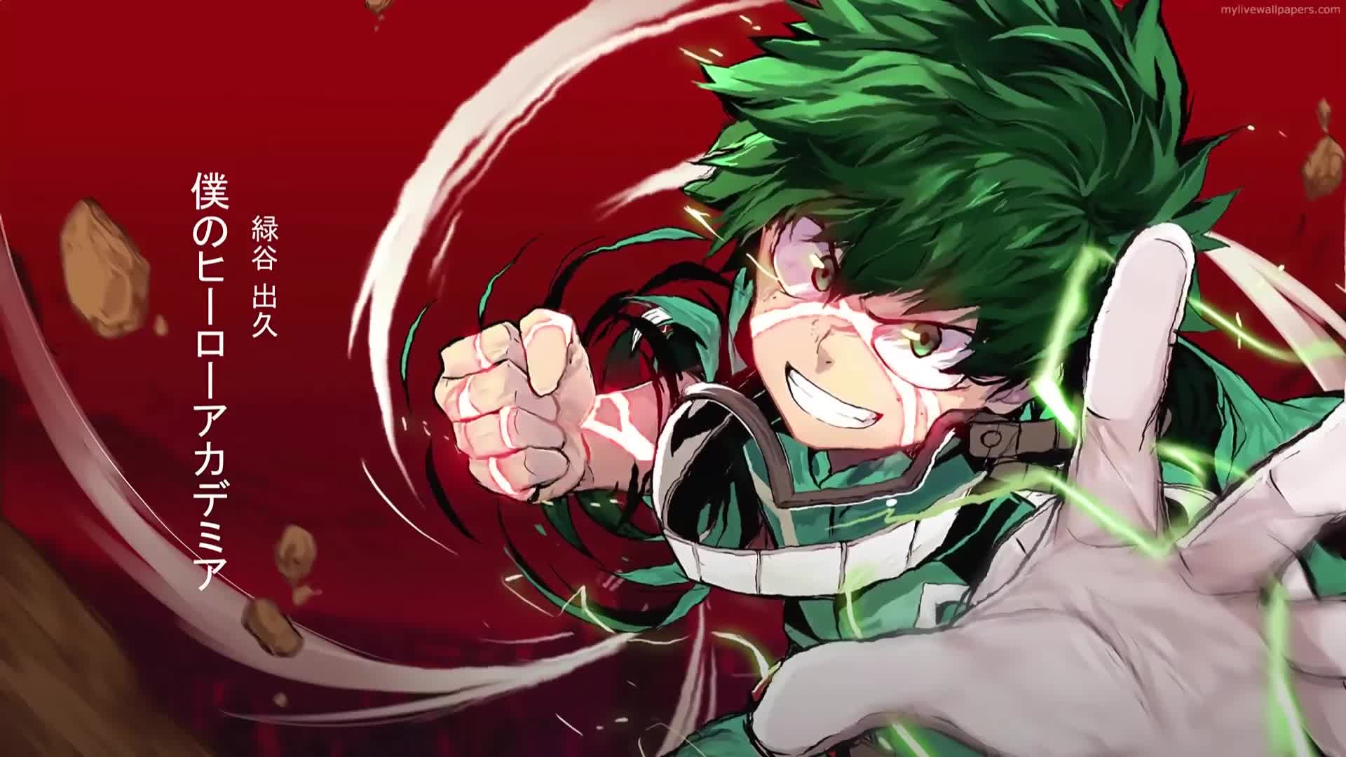 PC Midoriya Izuku Live Wallpaper Free