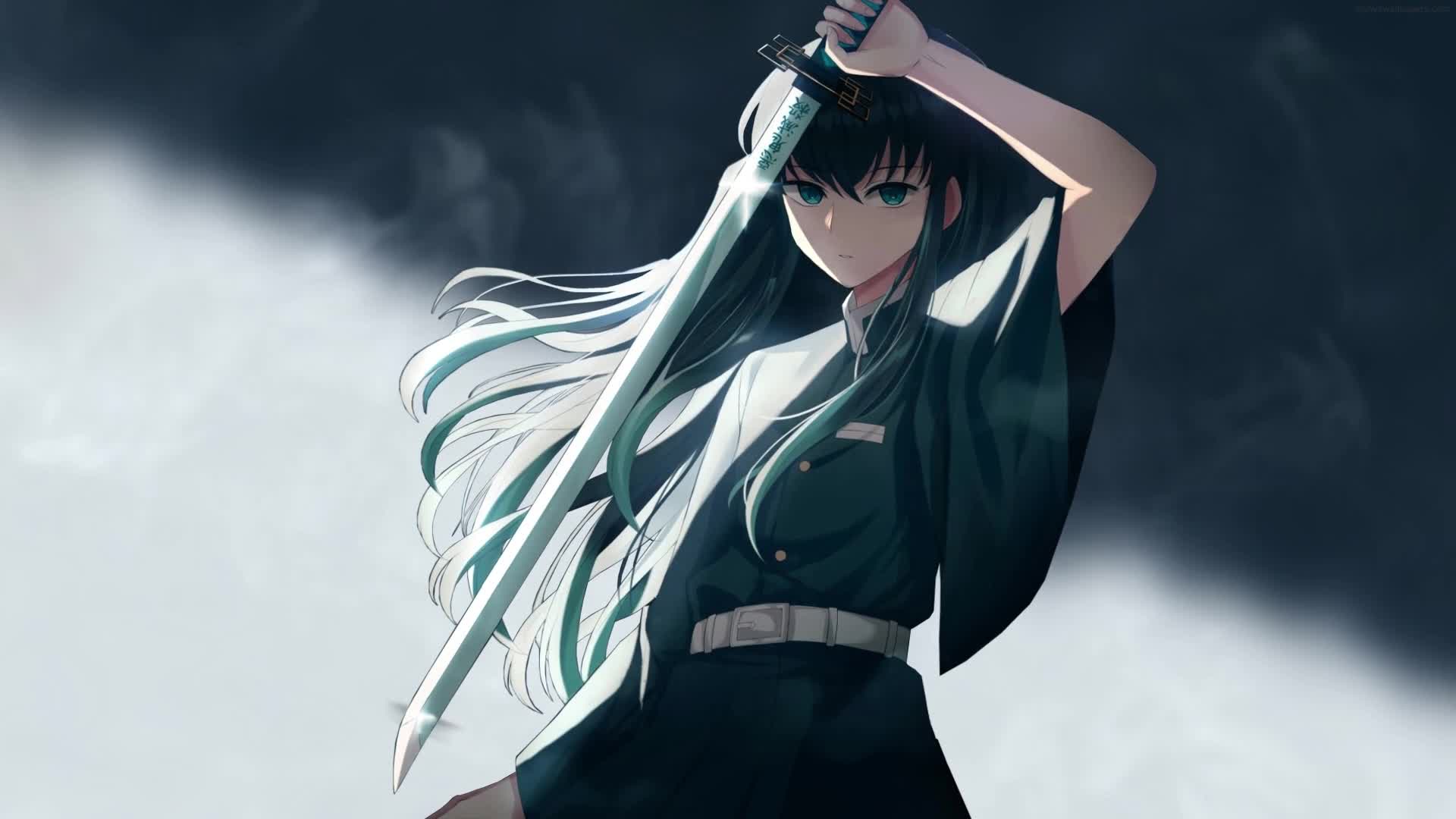 PC Muichiro Tokito Demon Slayer Live Wallpaper Free